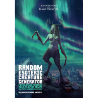 Random Esoteric Creature Generator for Classic Fantasy Role-Playing Games and Their Modern Simulacra (Print + PDF)