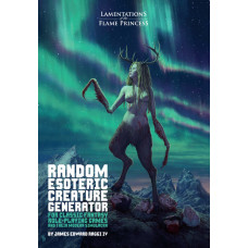 Random Esoteric Creature Generator for Classic Fantasy Role-Playing Games and Their Modern Simulacra (Print + PDF)